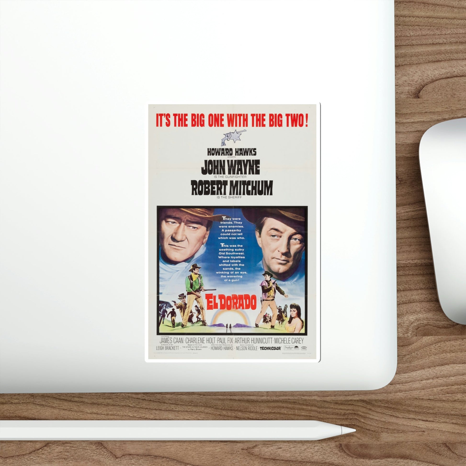 El Dorado 1967 Movie Poster STICKER Vinyl Die-Cut Decal-The Sticker Space