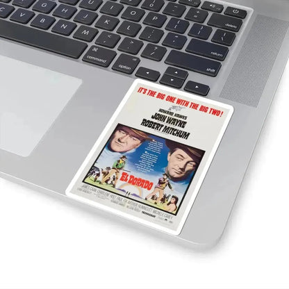El Dorado 1967 Movie Poster - STICKER Vinyl Kiss-Cut Decal - The Sticker Space
