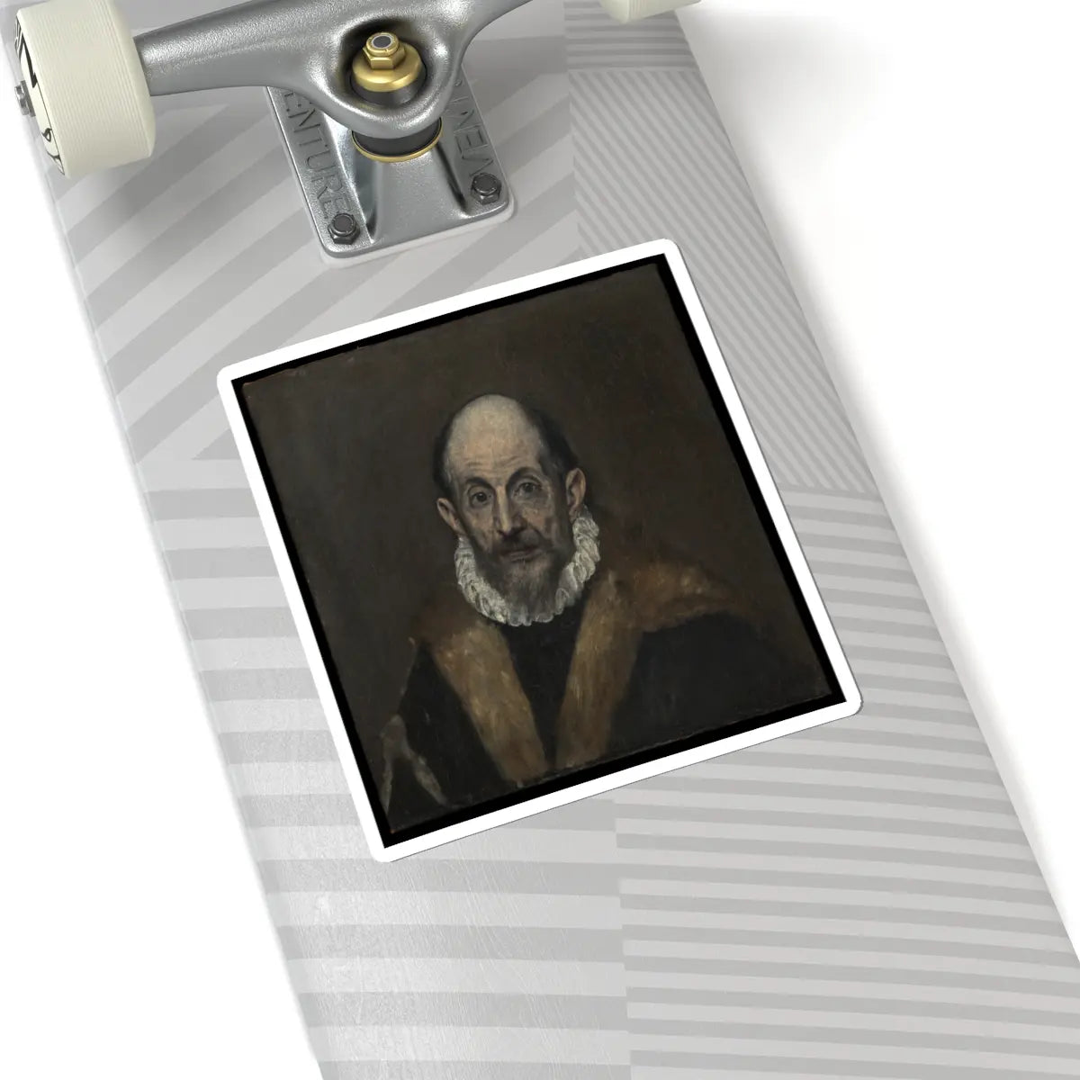 SKU:TSS-STICK-LGRC-6X6-7 Sizes:6" × 6" Types:White