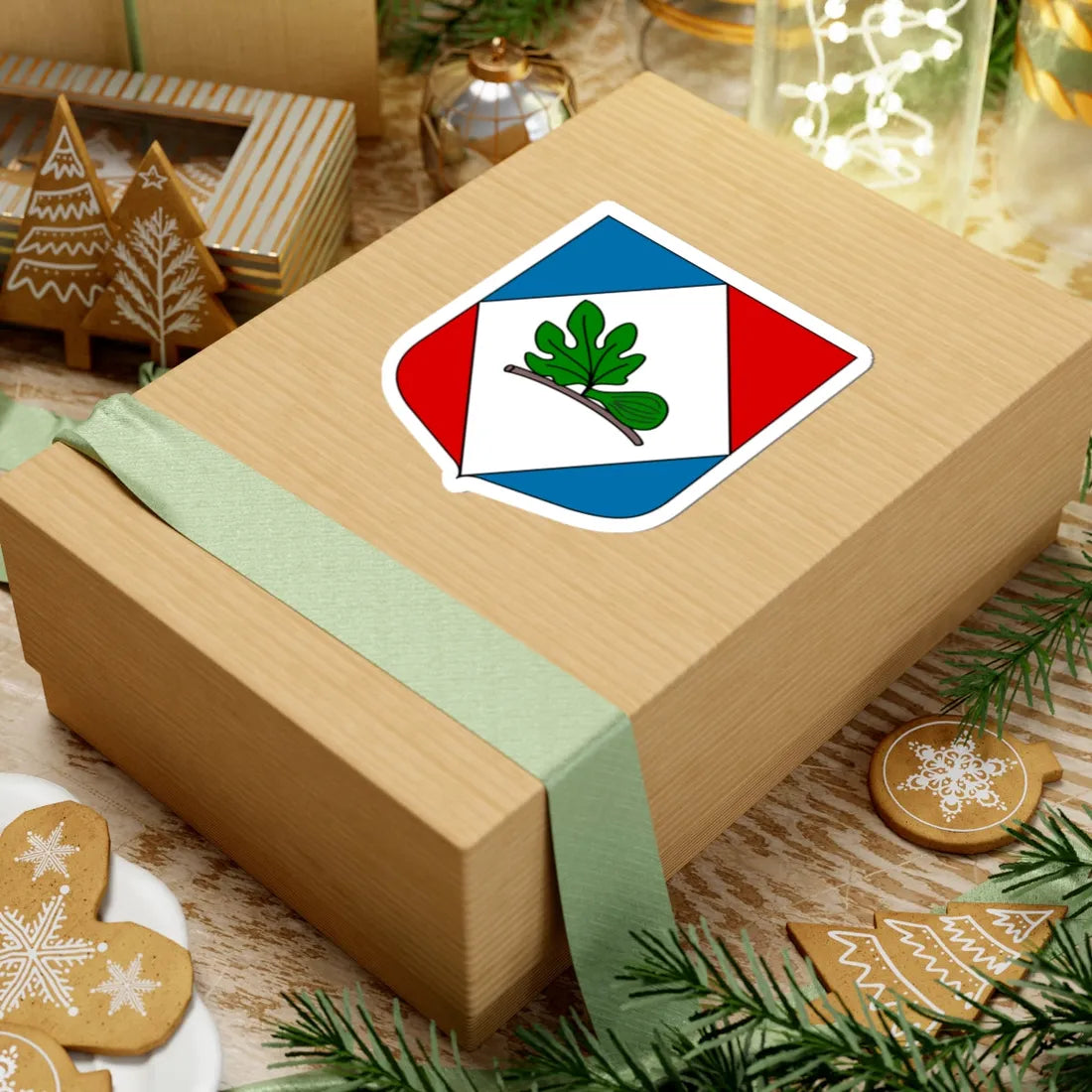 El Kerma Coat of Arms French Algeria (Algeria) (Coat of Arms) STICKER Vinyl Kiss-Cut Decal - The Sticker Space