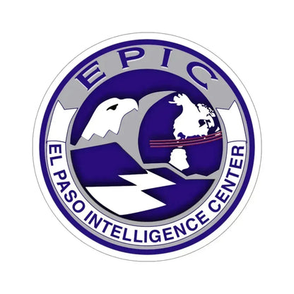 El Paso Intelligence Center STICKER Vinyl Die-Cut Decal 5 Inch - The Sticker Space