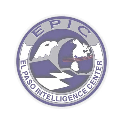 El Paso Intelligence Center - STICKER Vinyl Kiss-Cut Decal 6 Inch Transparent - The Sticker Space