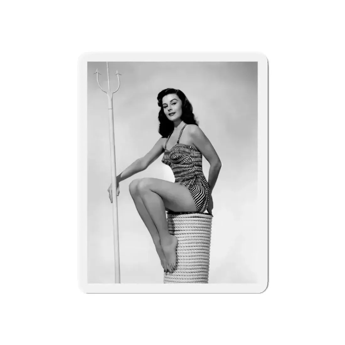 Elaine Stewart #32 (Vintage Female Icon) Refrigerator Magnet 6 Inch Die-Cut - The Sticker Space