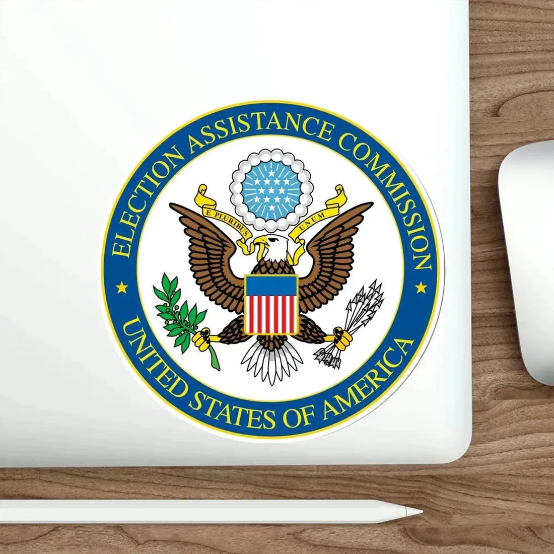 Election Assistance Commission STICKER Vinyl Die-Cut Decal - The Sticker Space