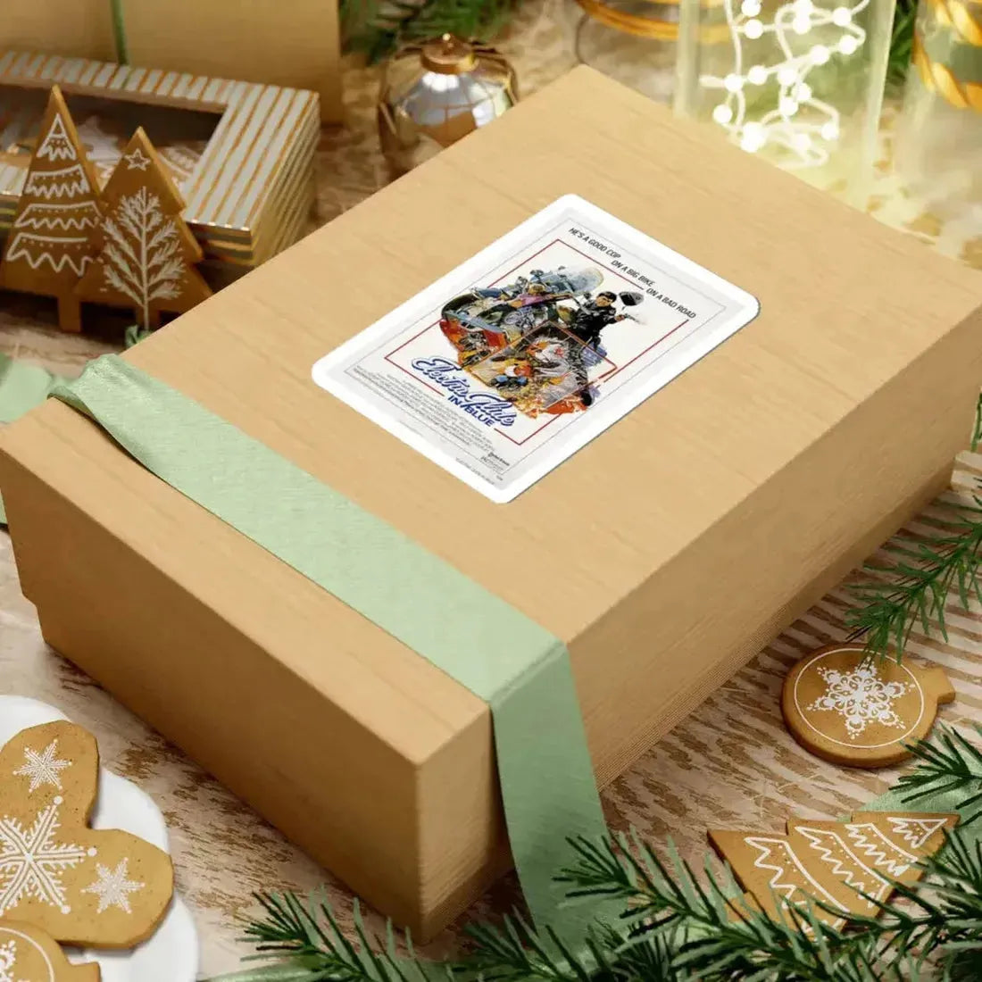 Electra Glide in Blue 1973 Movie Poster - STICKER Vinyl Kiss-Cut Decal - The Sticker Space