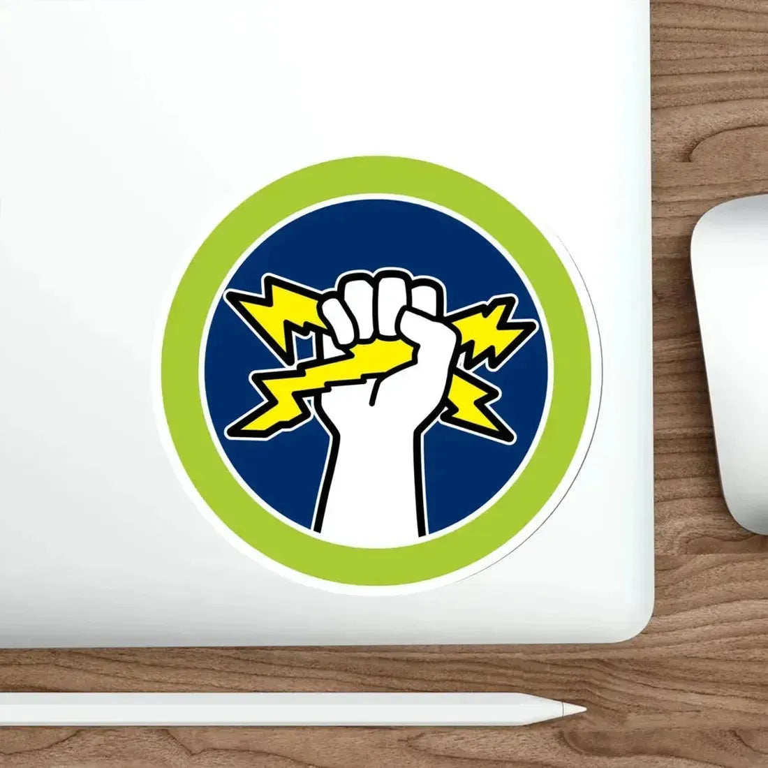 Electricity (Boy Scouts Merit Badge) STICKER Vinyl Die-Cut Decal - The Sticker Space