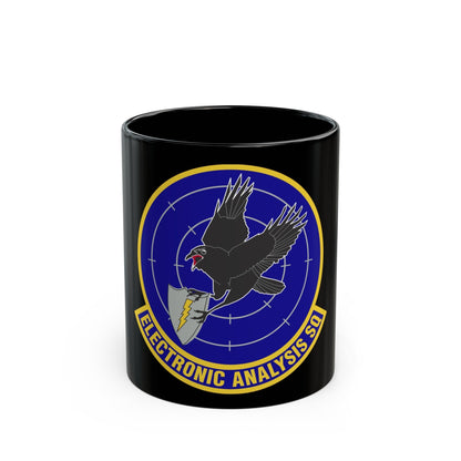 Electronic Analysis Squadron (U.S. Air Force) Black Coffee Mug-11oz-The Sticker Space