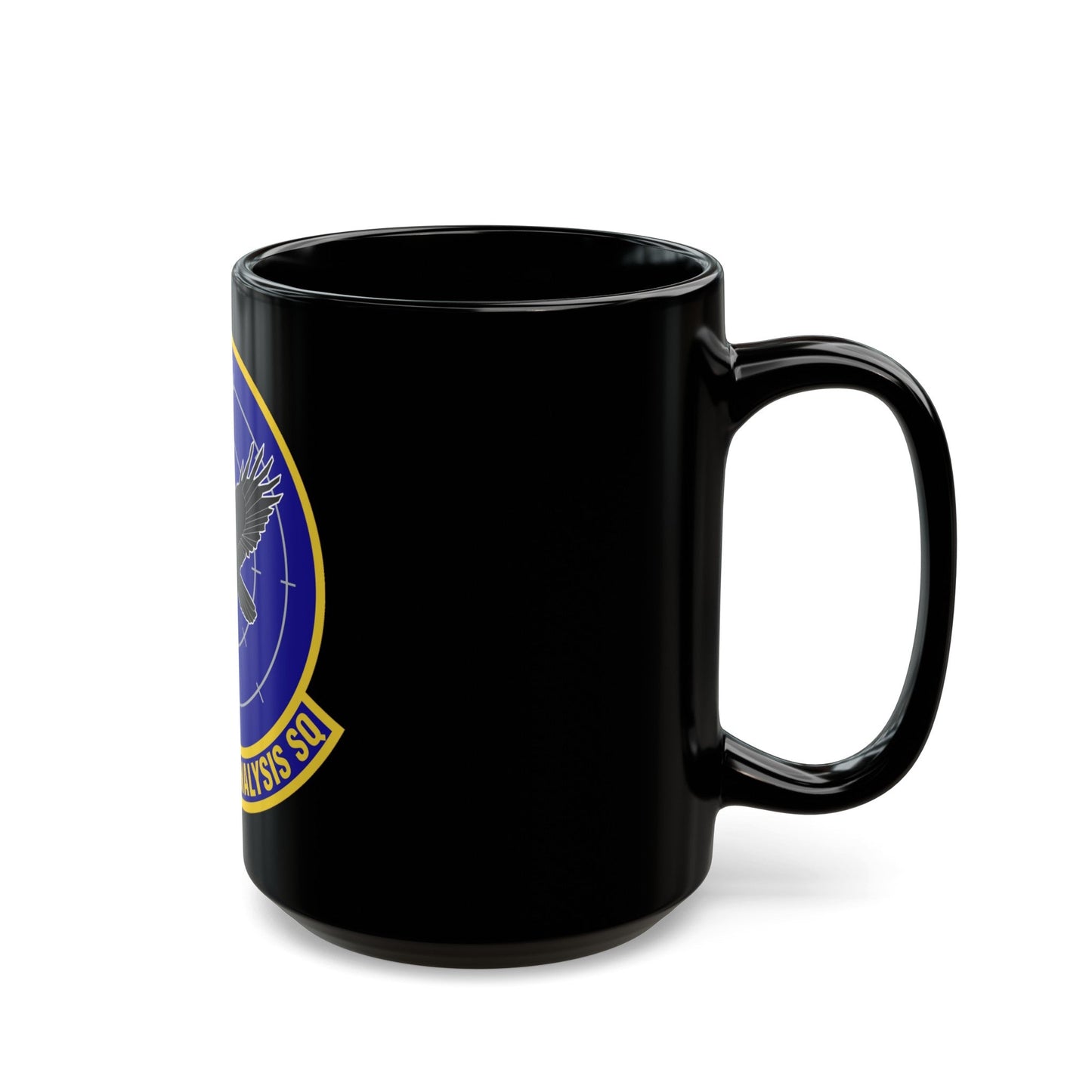 Electronic Analysis Squadron (U.S. Air Force) Black Coffee Mug-The Sticker Space