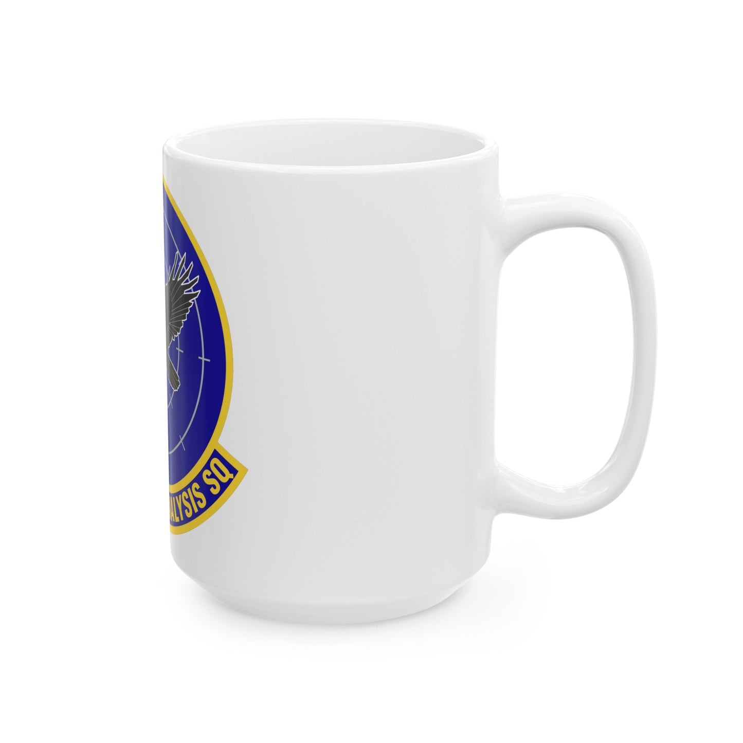 Electronic Analysis Squadron (U.S. Air Force) White Coffee Mug-The Sticker Space