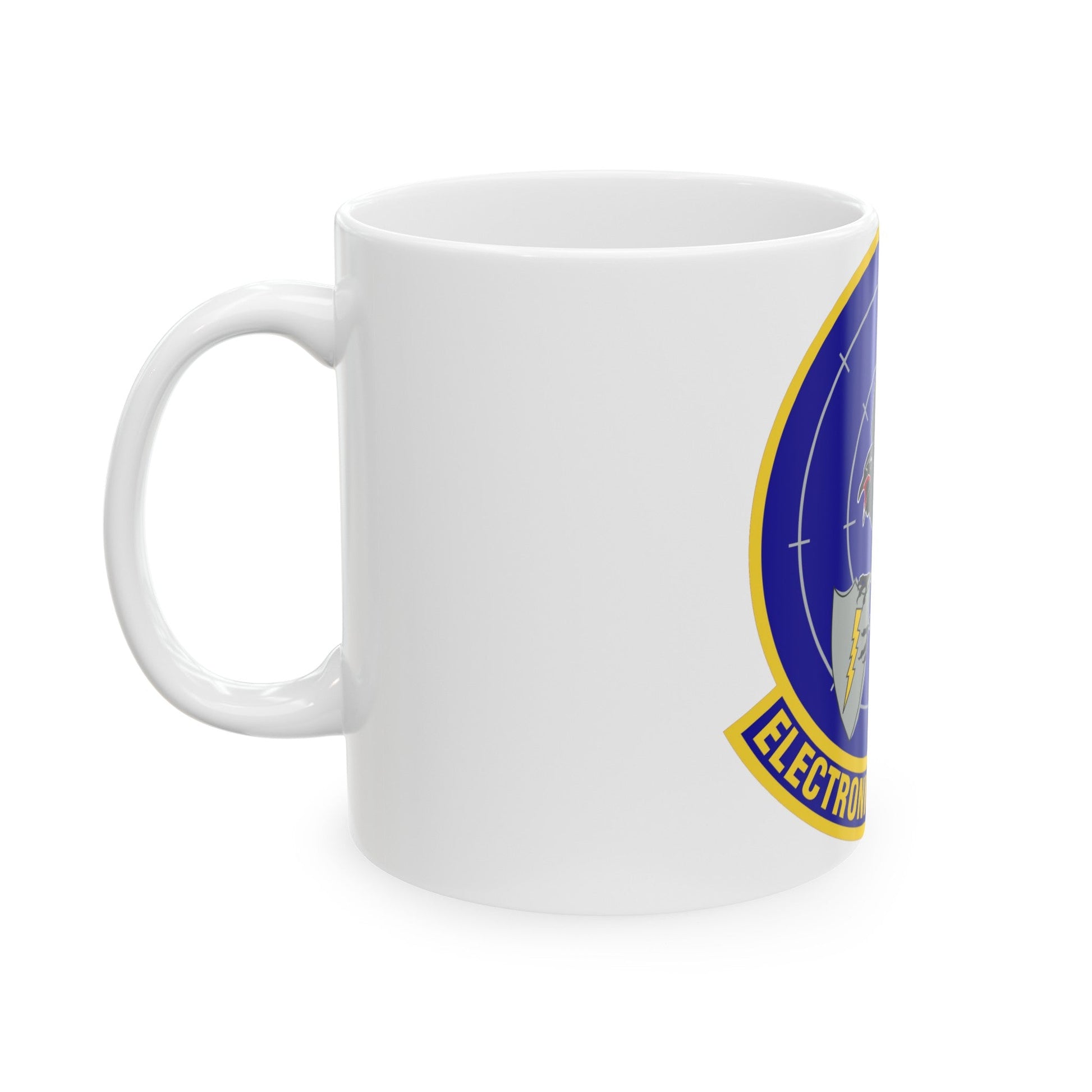 Electronic Analysis Squadron (U.S. Air Force) White Coffee Mug-The Sticker Space