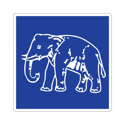 Elephant Bahujan Samaj Party Flag (India) STICKER Vinyl Die-Cut Decal-2 Inch-The Sticker Space