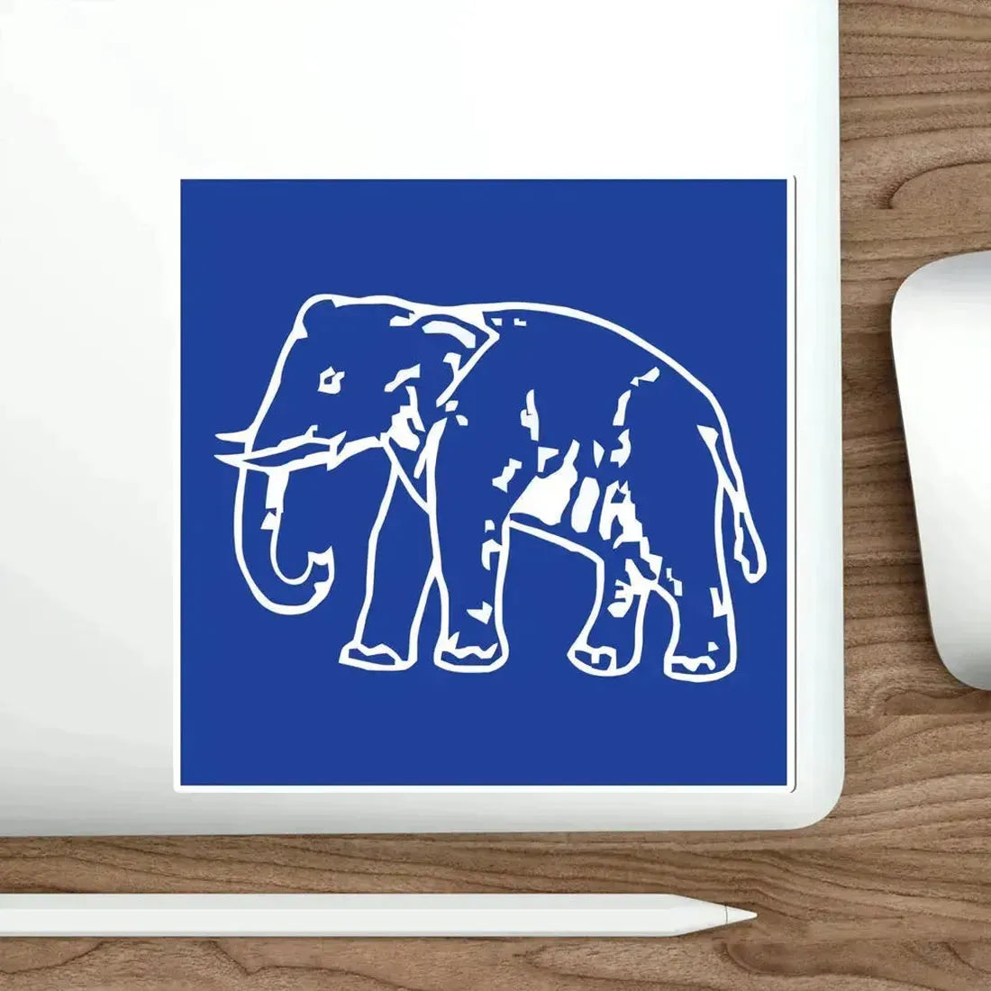 Elephant Bahujan Samaj Party Flag (India) STICKER Vinyl Die-Cut Decal - The Sticker Space