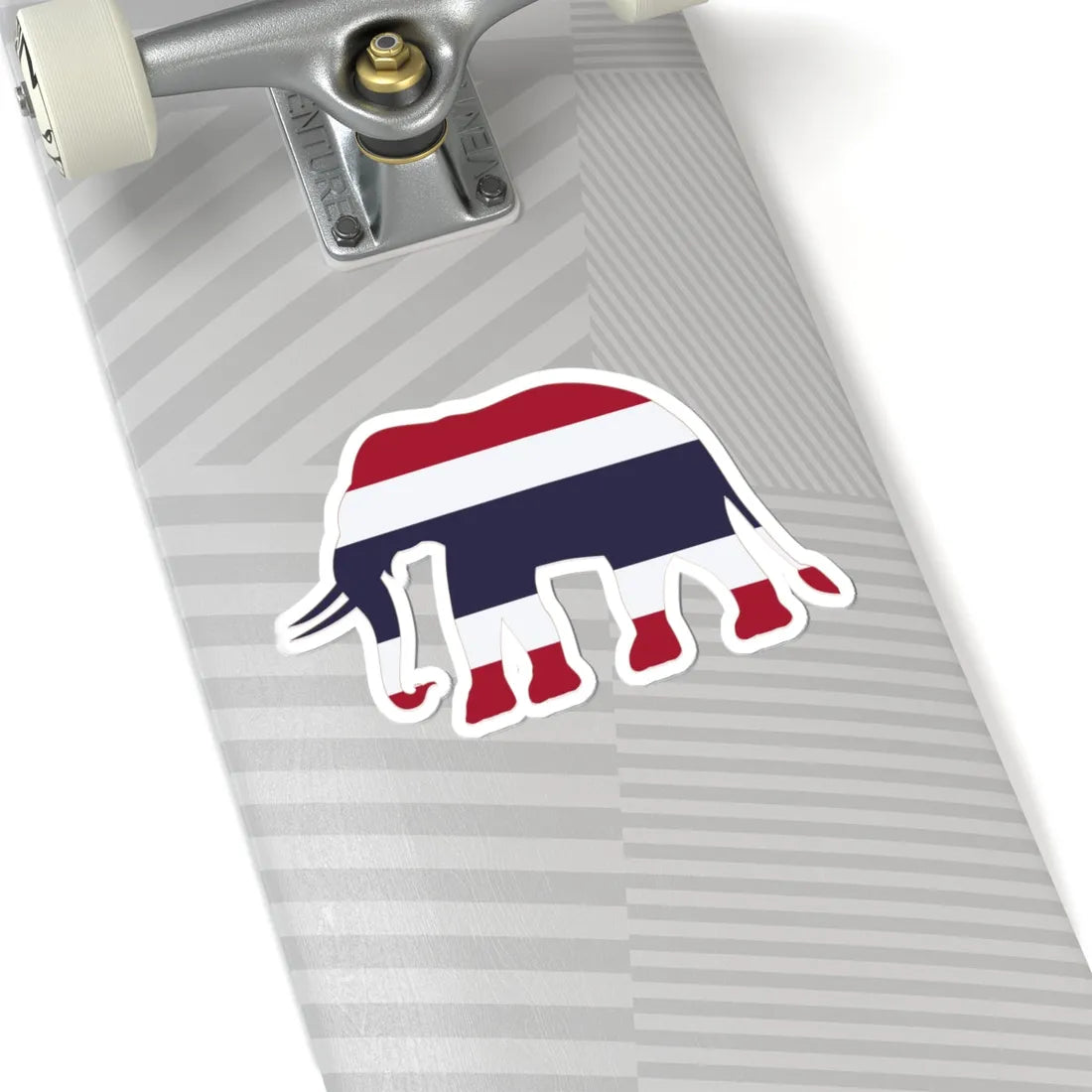 Elephant Flag of Thailand (Thailand) STICKER Vinyl Kiss-Cut Decal - The Sticker Space