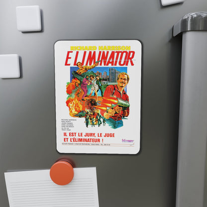 ELIMINATOR (BLOOD DEBTS) 1985 Movie Poster - Die-Cut Magnet-The Sticker Space