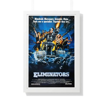 ELIMINATORS 1986 - Framed Movie Poster - The Sticker Space