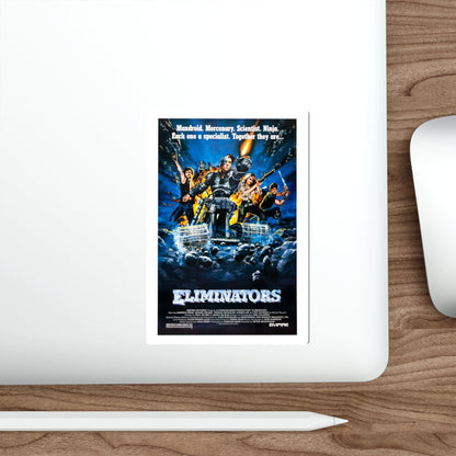 ELIMINATORS 1986 Movie Poster STICKER Vinyl Die-Cut Decal-The Sticker Space