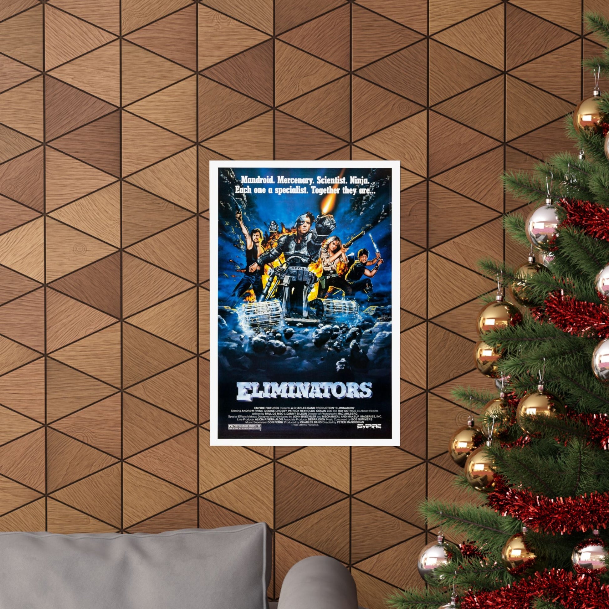 ELIMINATORS 1986 - Paper Movie Poster-The Sticker Space