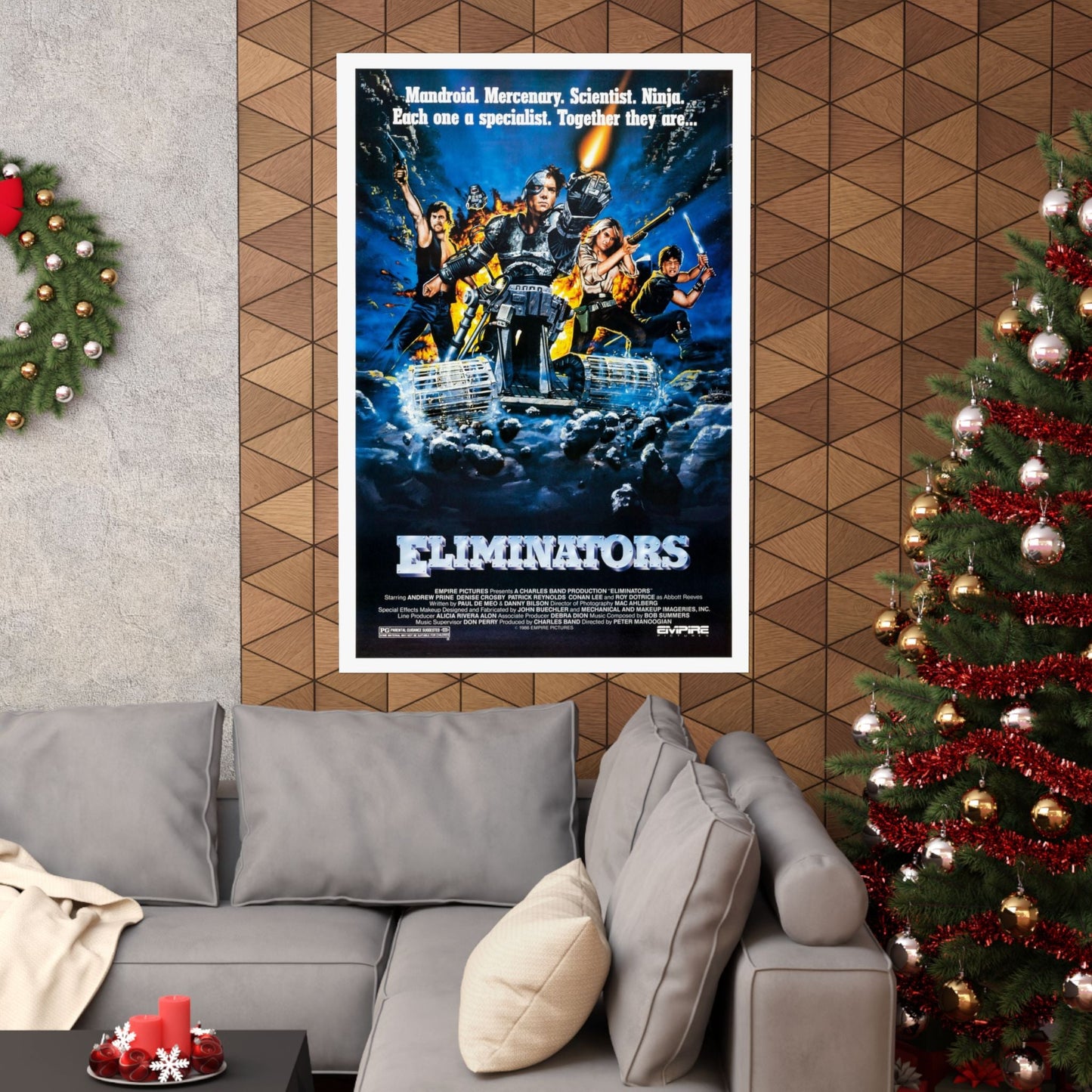 ELIMINATORS 1986 - Paper Movie Poster-The Sticker Space