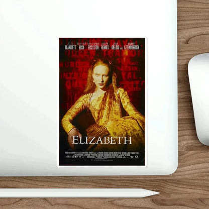 Elizabeth 1998 Movie Poster STICKER Vinyl Die-Cut Decal - The Sticker Space