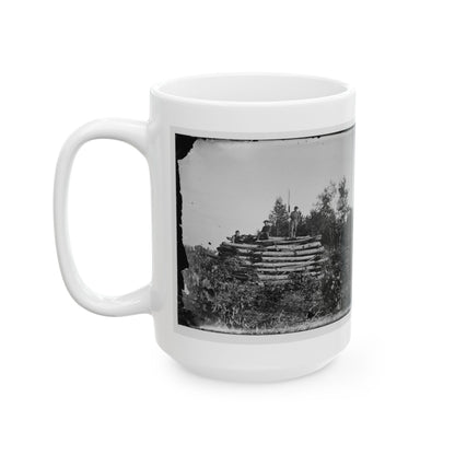 Elk Mountain, Md.  Signal Tower Overlooking Antietam Battlefield (U.S. Civil War) White Coffee Mug