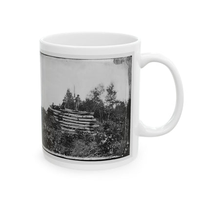 Elk Mountain, Md.  Signal Tower Overlooking Antietam Battlefield (U.S. Civil War) White Coffee Mug