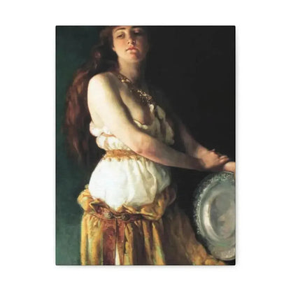 Ella Ferris Pell (1846-1922) Salome - Canvas Wall Art 12″ x 16″ 1.25" - The Sticker Space