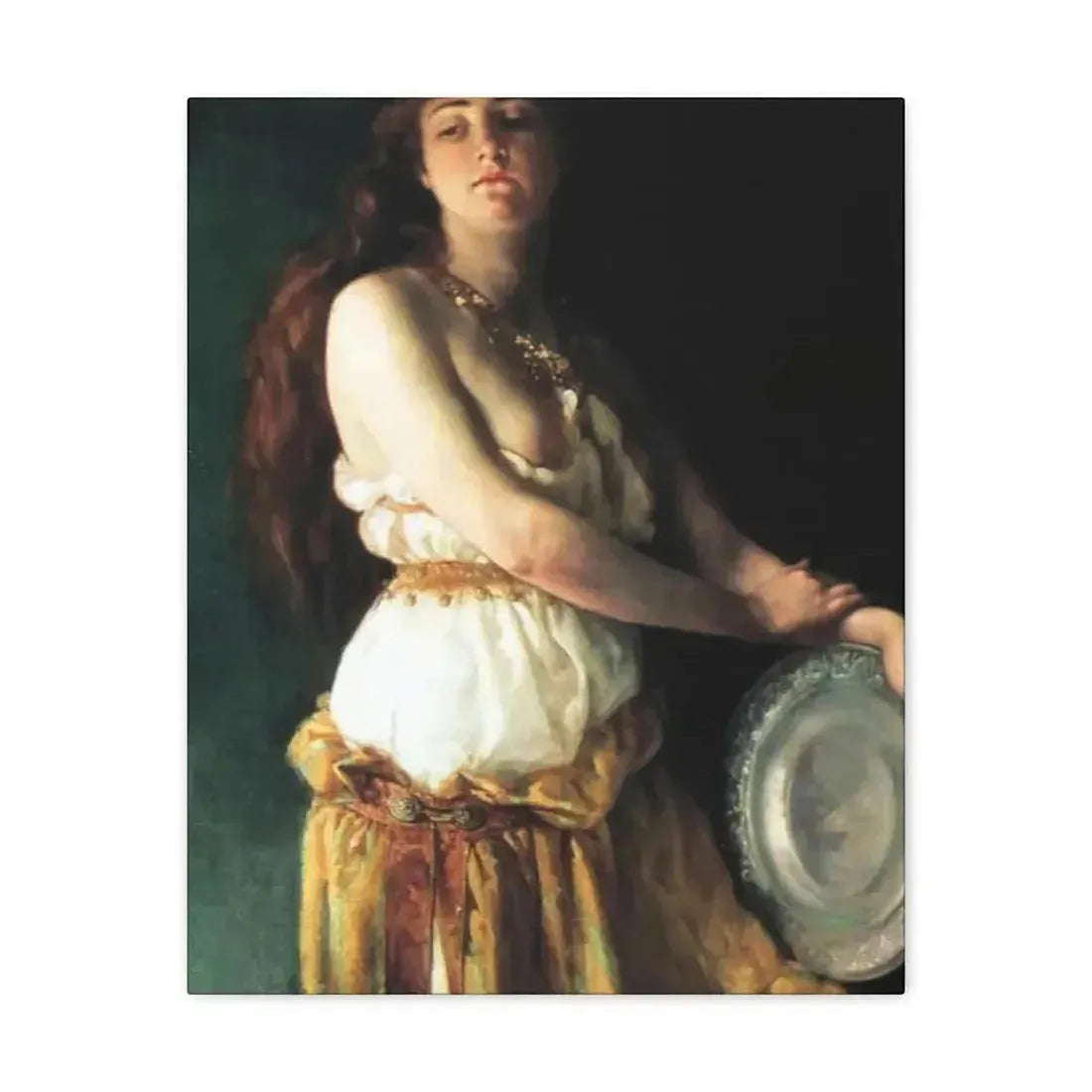 Ella Ferris Pell (1846-1922) Salome - Canvas Wall Art 16″ x 20″ 1.25" - The Sticker Space