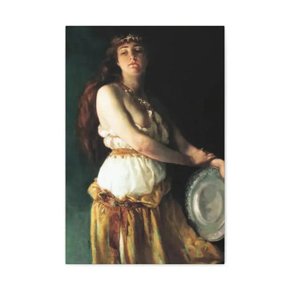 Ella Ferris Pell (1846-1922) Salome - Canvas Wall Art 16″ x 24″ 1.25" - The Sticker Space