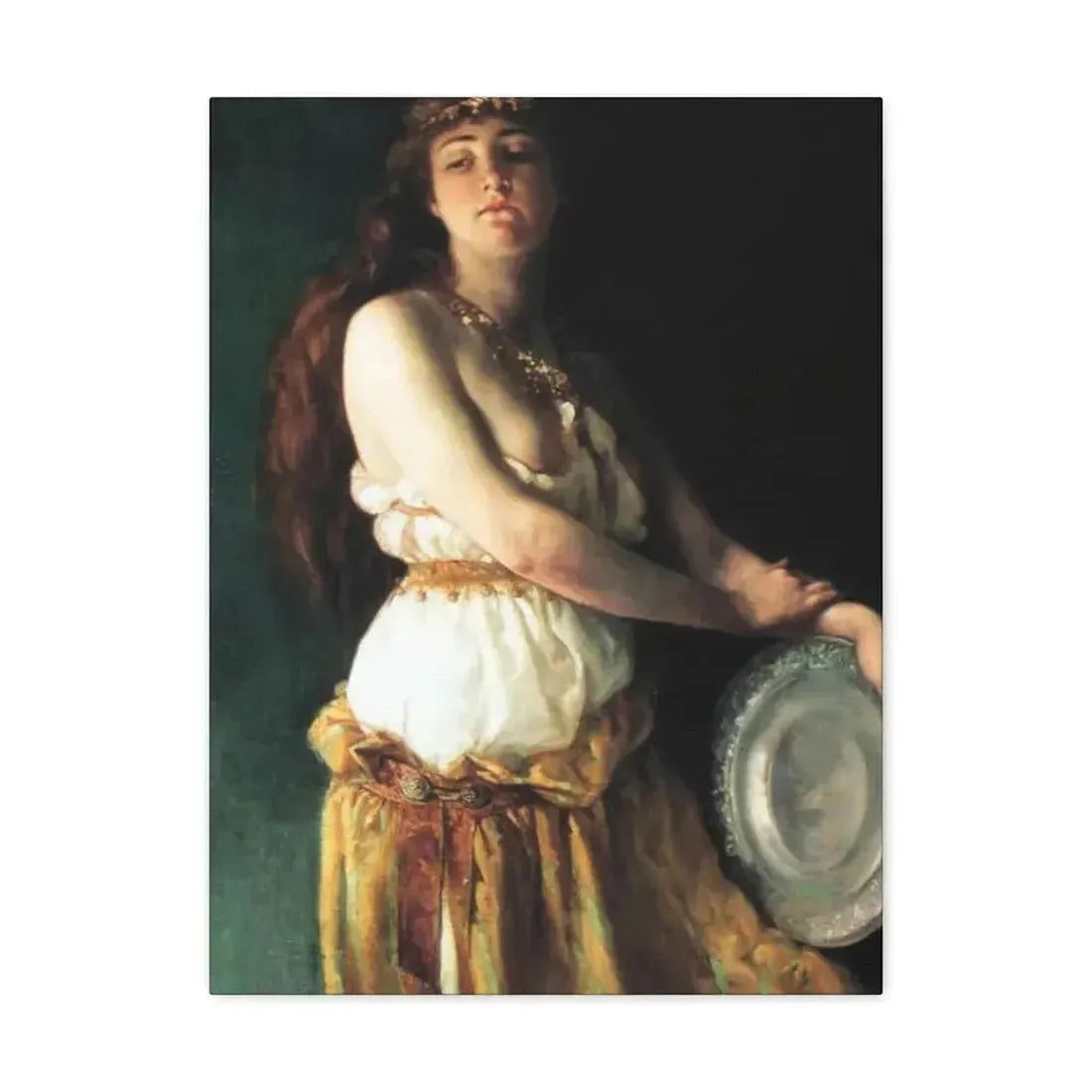 Ella Ferris Pell (1846-1922) Salome - Canvas Wall Art 18″ x 24″ 1.25" - The Sticker Space