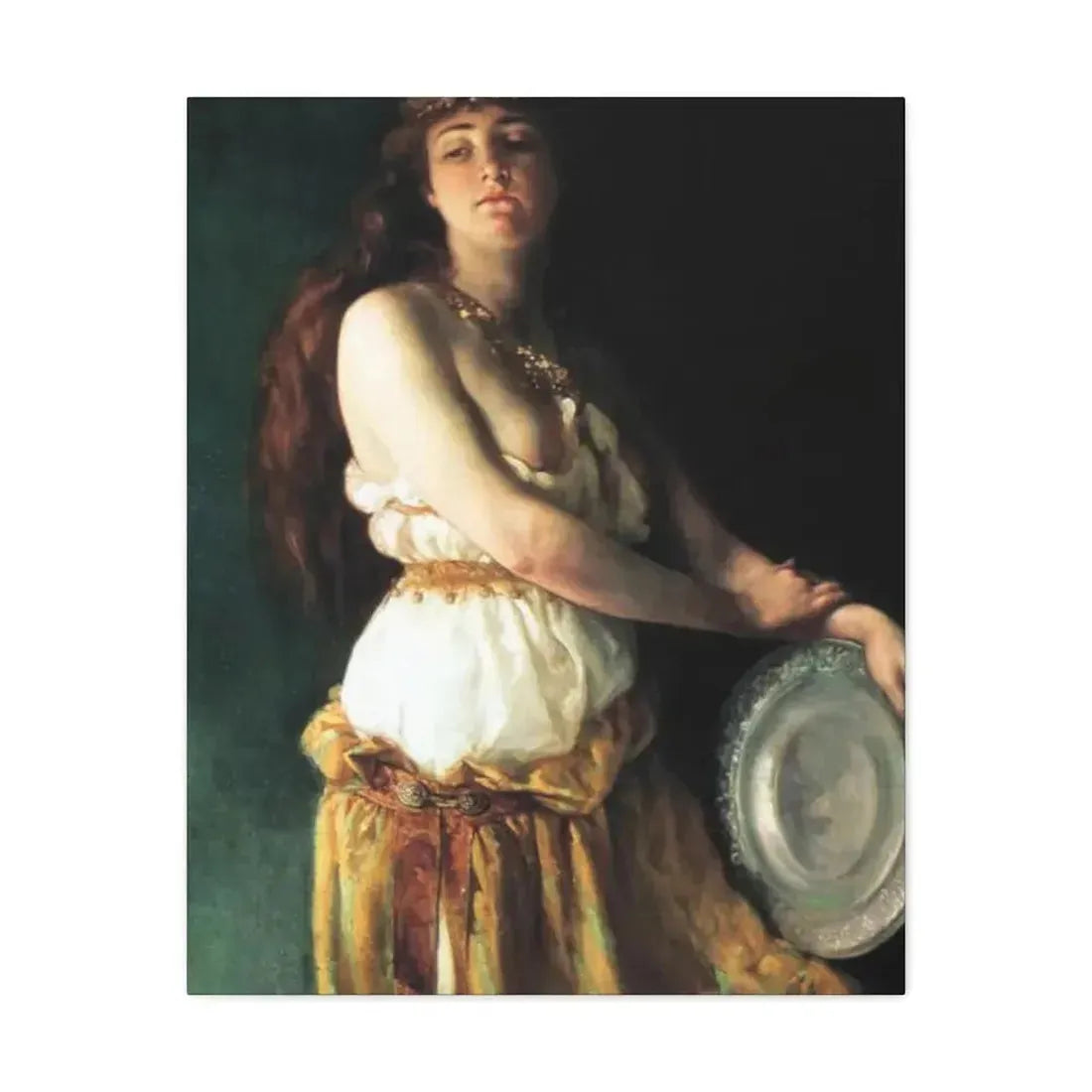 Ella Ferris Pell (1846-1922) Salome - Canvas Wall Art 24″ x 30″ 1.25" - The Sticker Space