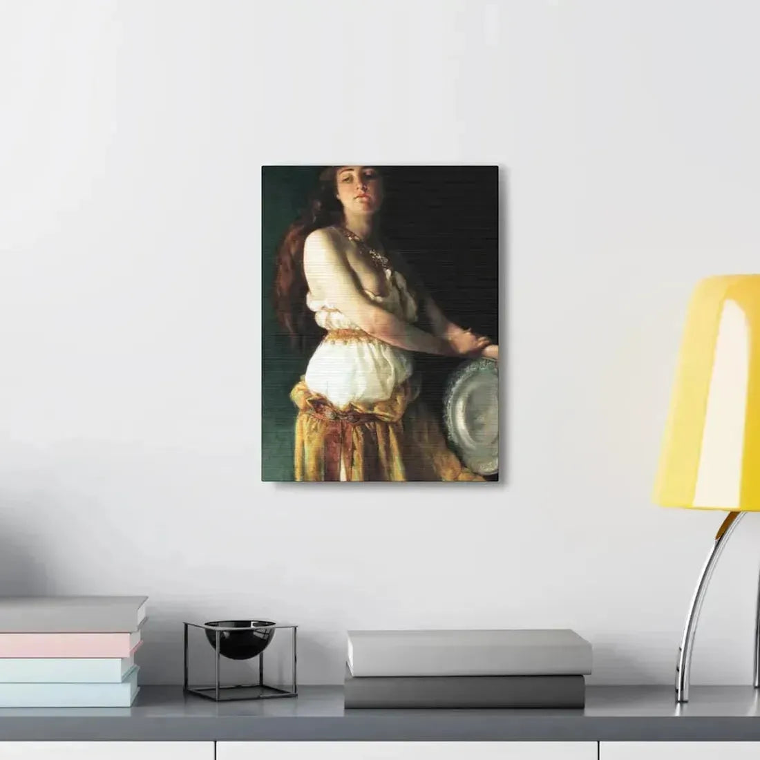 Ella Ferris Pell (1846-1922) Salome - Canvas Wall Art - The Sticker Space