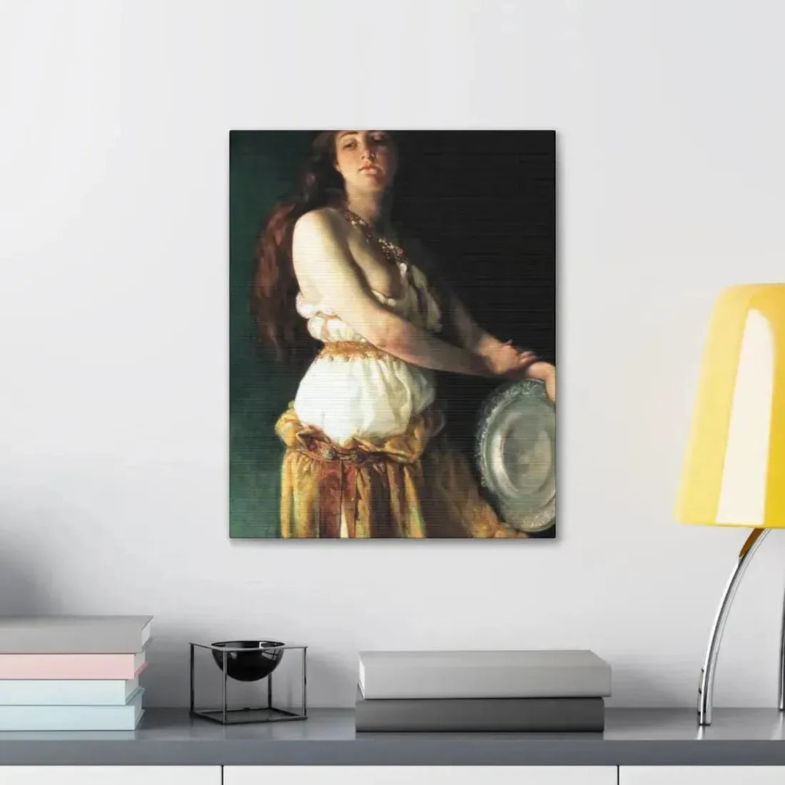 Ella Ferris Pell (1846-1922) Salome - Canvas Wall Art - The Sticker Space