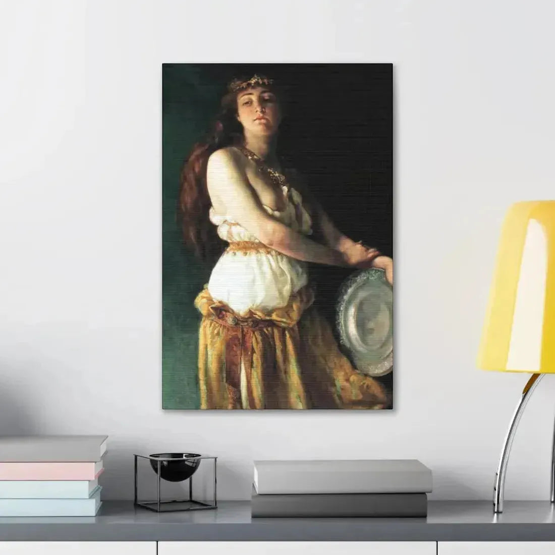 Ella Ferris Pell (1846-1922) Salome - Canvas Wall Art - The Sticker Space