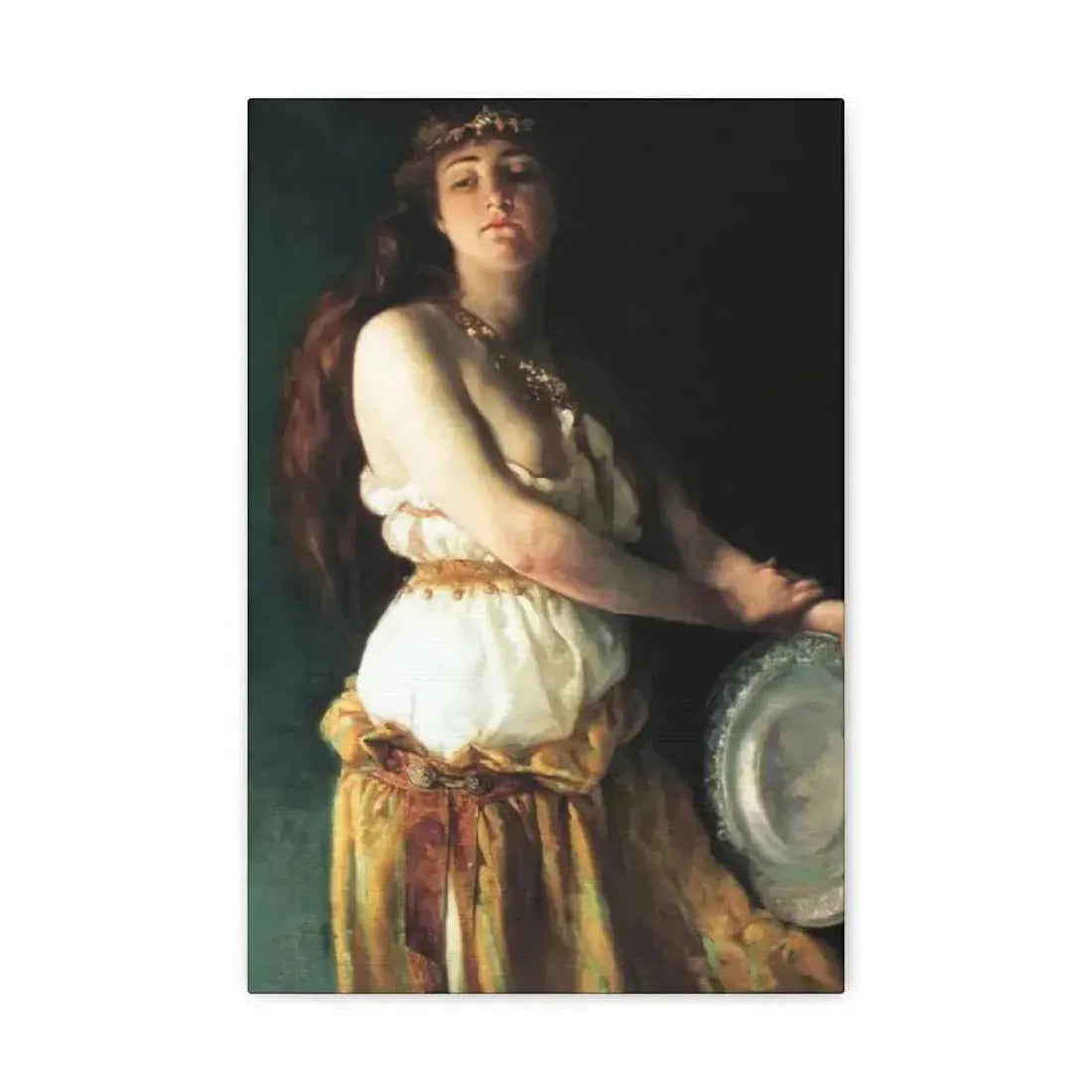 Ella Ferris Pell (1846-1922) Salome - Canvas Wall Art - The Sticker Space
