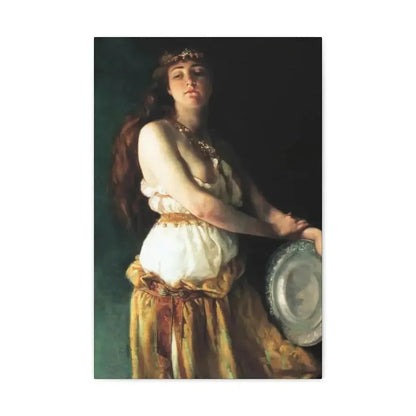 Ella Ferris Pell (1846-1922) Salome - Canvas Wall Art - The Sticker Space