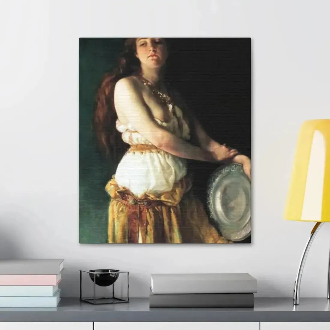 Ella Ferris Pell (1846-1922) Salome - Canvas Wall Art - The Sticker Space