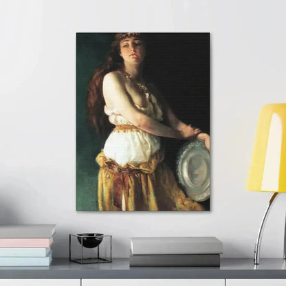 Ella Ferris Pell (1846-1922) Salome - Canvas Wall Art - The Sticker Space