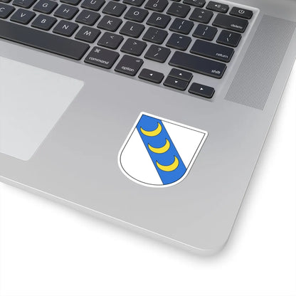Ellikon an der Thur-blazon (Switzerland) (Coat of Arms) STICKER Vinyl Kiss-Cut Decal - The Sticker Space