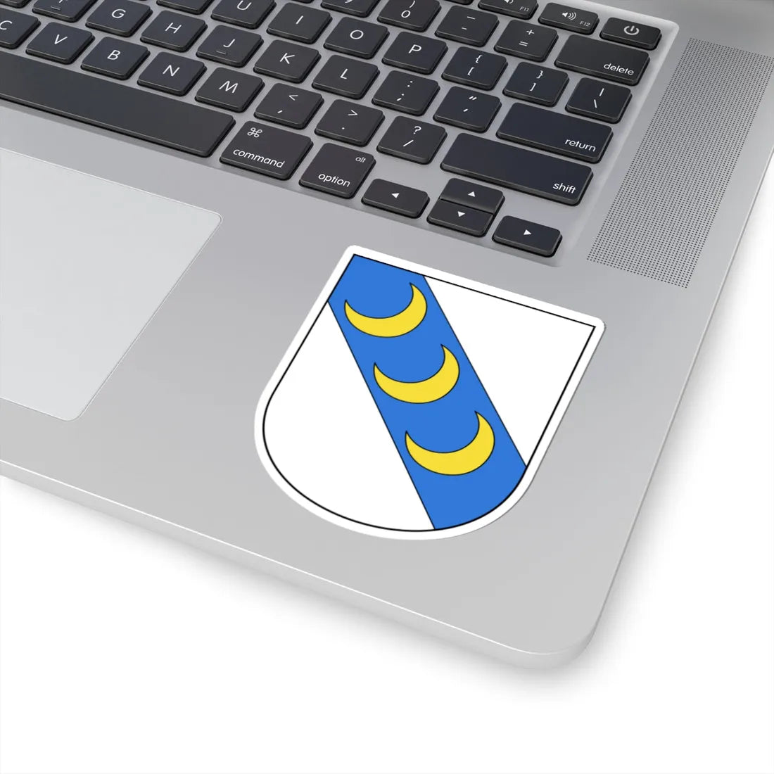 Ellikon an der Thur-blazon (Switzerland) (Coat of Arms) STICKER Vinyl Kiss-Cut Decal - The Sticker Space
