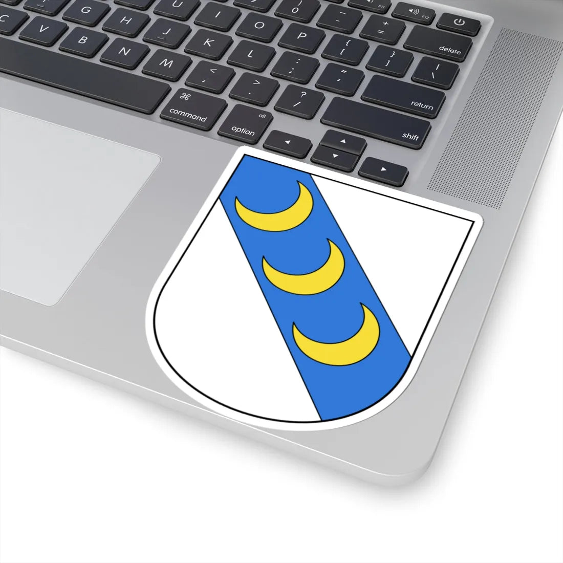 Ellikon an der Thur-blazon (Switzerland) (Coat of Arms) STICKER Vinyl Kiss-Cut Decal - The Sticker Space