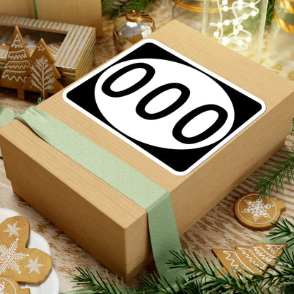 Ellipse sign template (Mississippi) (Road Sign) STICKER Vinyl Kiss-Cut Decal - The Sticker Space