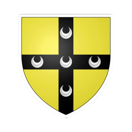 Ellis arms (England) (Coat of Arms) STICKER Vinyl Kiss-Cut Decal 2 Inch White - The Sticker Space