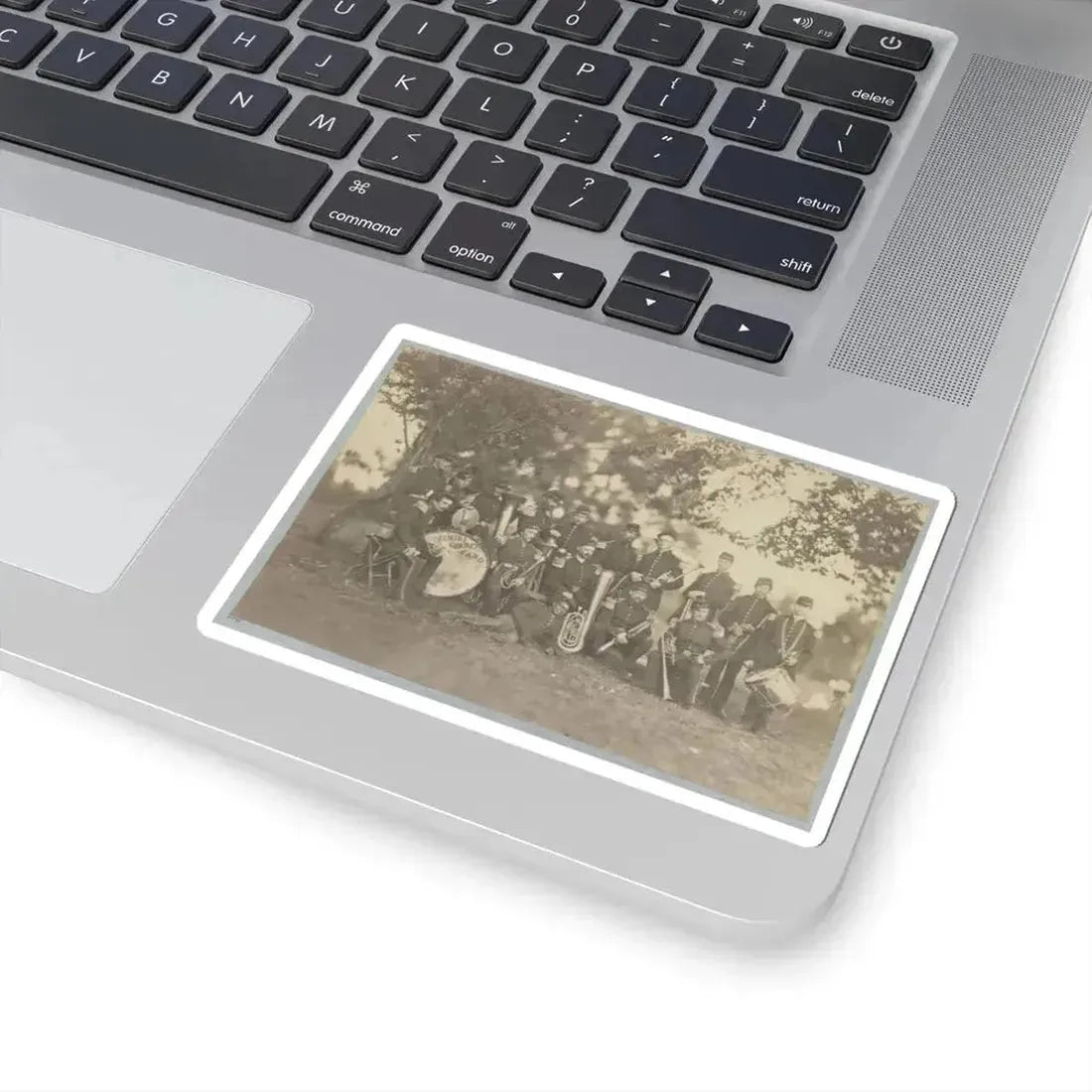 Elmira Cornet Band,  Thirty-Third Regiment, of the New York State Volunteers, July 1861 (U.S. Civil War) STICKER Vinyl Kiss-Cut Decal - The Sticker Space