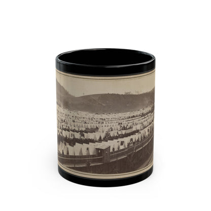 Elmira Prison, Elmira, New York (U.S. Civil War) Black Coffee Mug-11oz-The Sticker Space