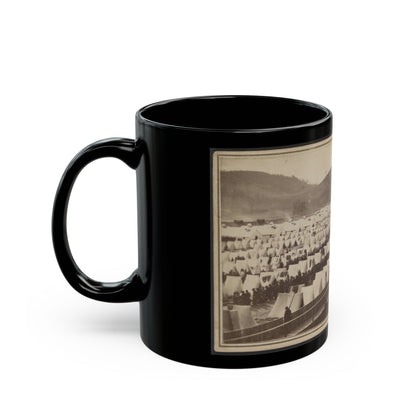 Elmira Prison, Elmira, New York (U.S. Civil War) Black Coffee Mug-The Sticker Space