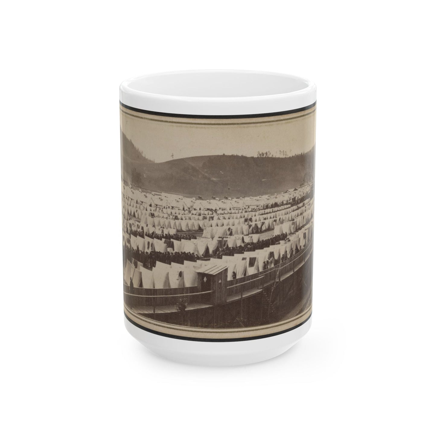 Elmira Prison, Elmira, New York (U.S. Civil War) White Coffee Mug