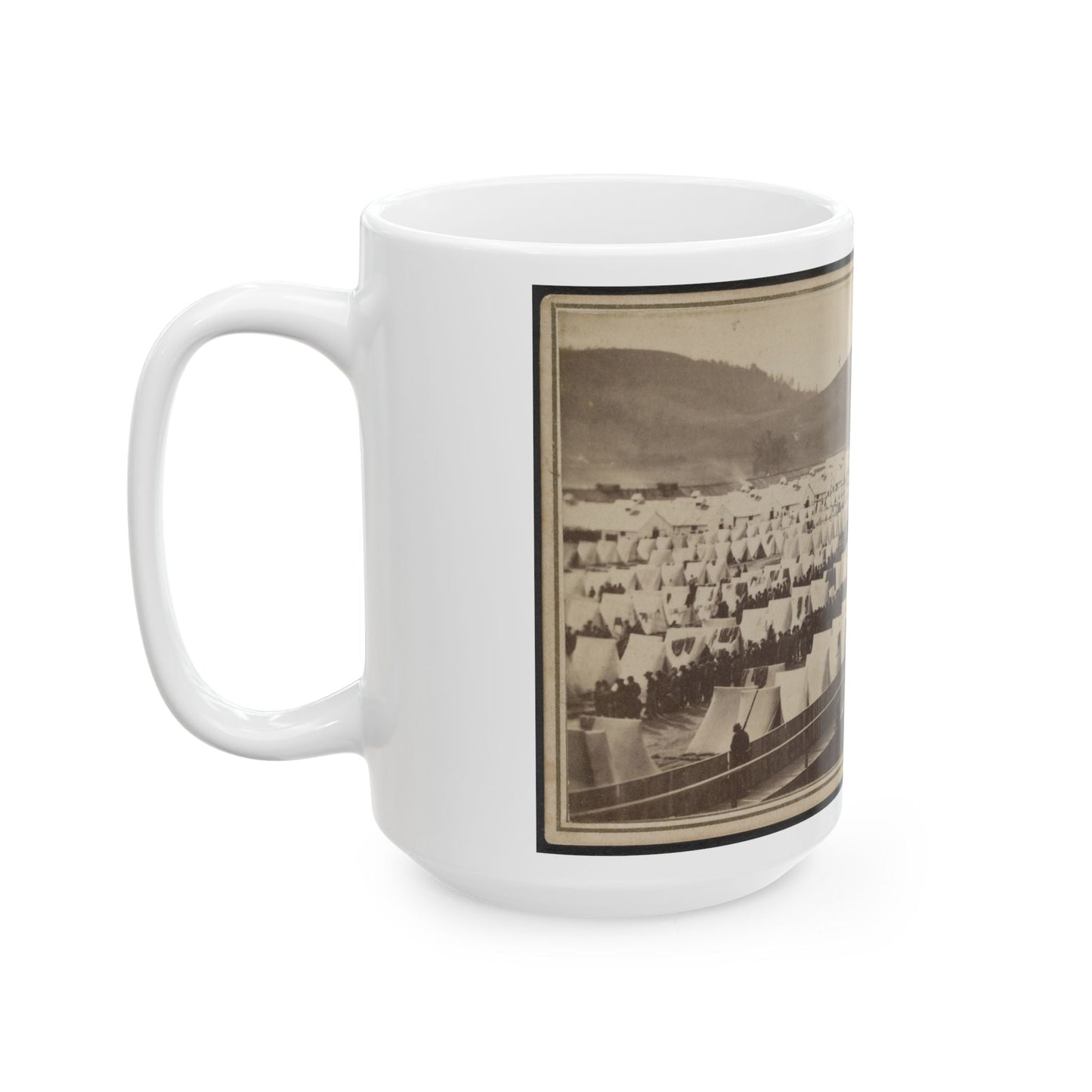 Elmira Prison, Elmira, New York (U.S. Civil War) White Coffee Mug