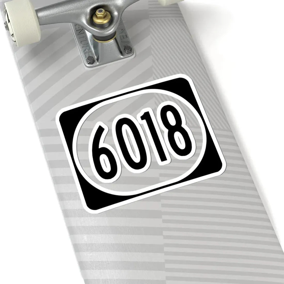 Elongated circle 6018 (Kentucky) (Road Sign) STICKER Vinyl Kiss-Cut Decal - The Sticker Space