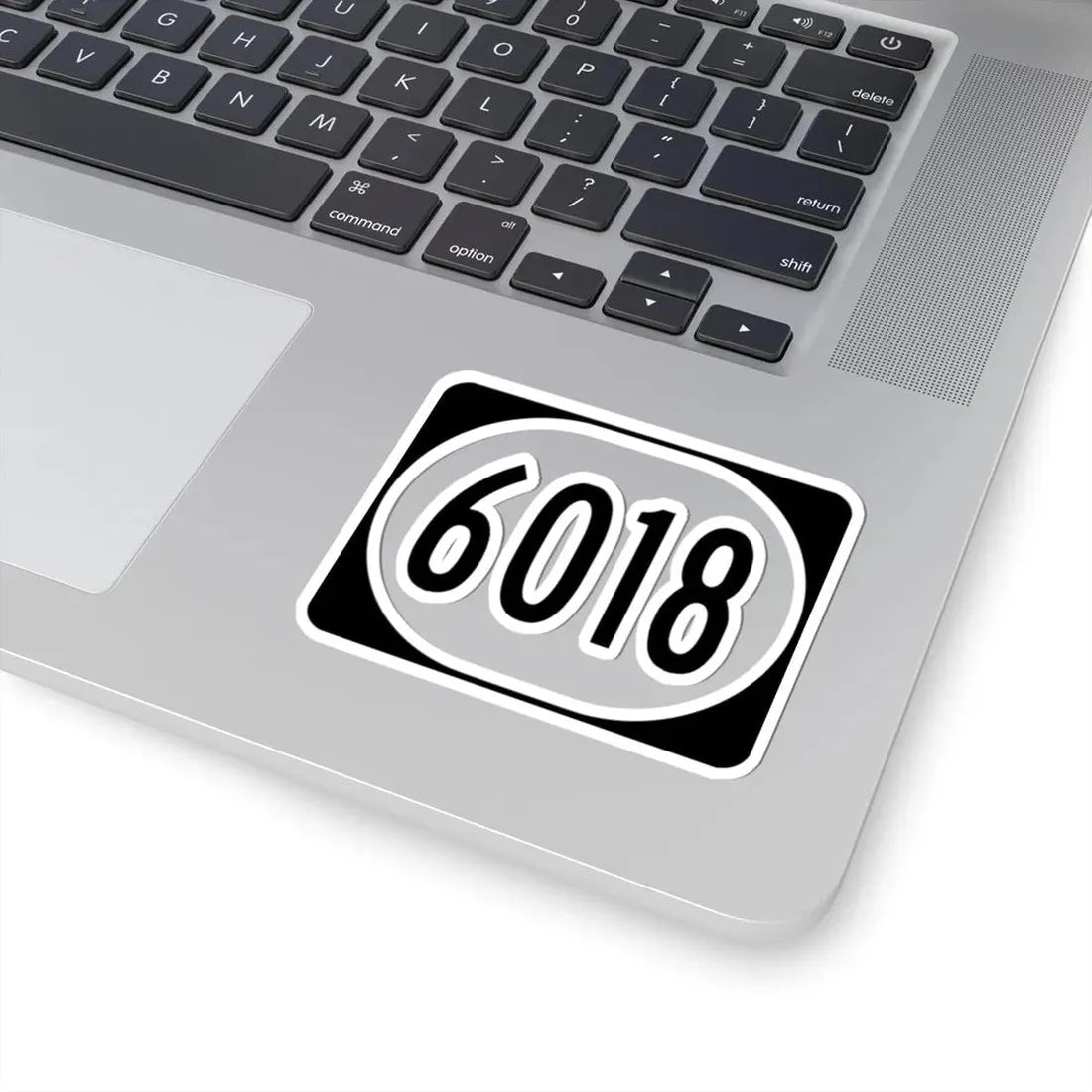 Elongated circle 6018 (Kentucky) (Road Sign) STICKER Vinyl Kiss-Cut Decal - The Sticker Space