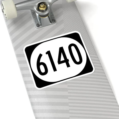 Elongated circle 6140 (Kentucky) (Road Sign) STICKER Vinyl Kiss-Cut Decal - The Sticker Space